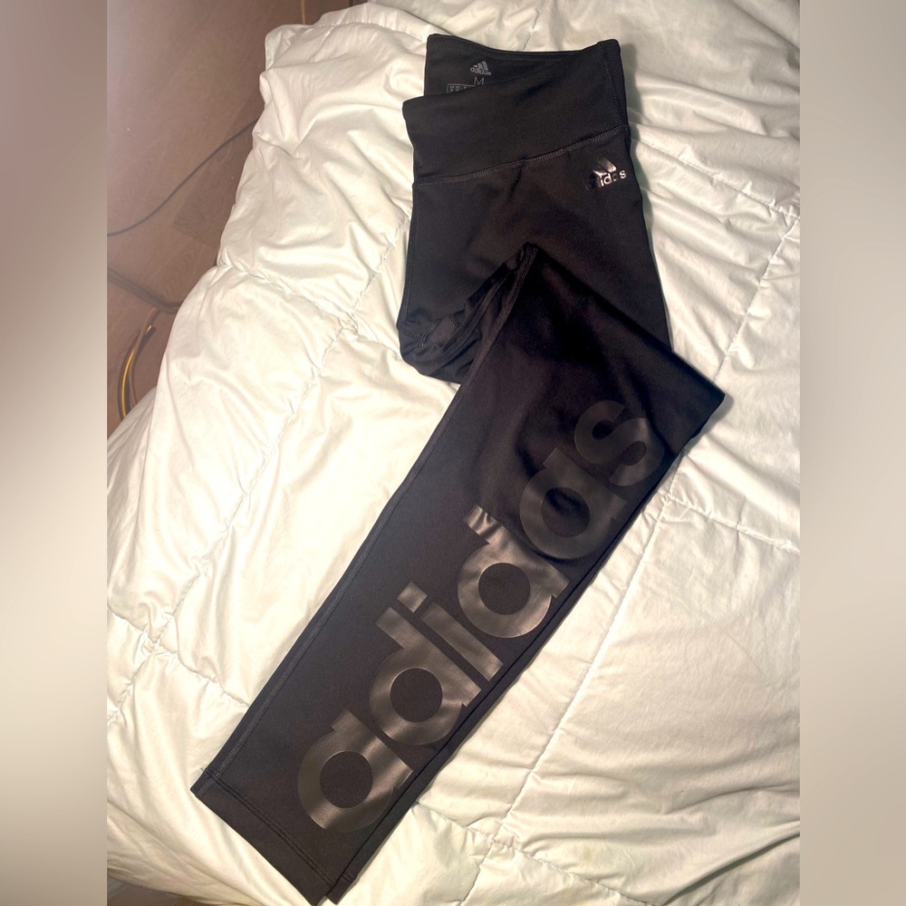 Adidas Climalite Black Leggings